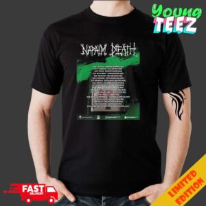 Napalm Death Tour 2024 Schedule List Date Essentials Unisex T-Shirt