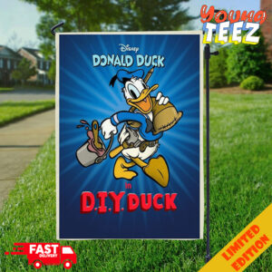New Donald Duck Short From Walt Disney Animation Studios Releases On June 2024 Garden House Flag Home Decor