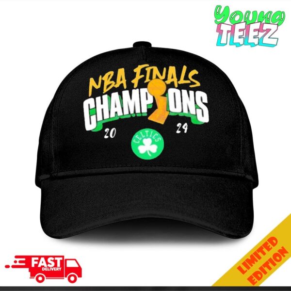 New NBA Champions 2024 Boston Celtics NBA Finals 2023-2024 Classic Hat-Cap Snapback