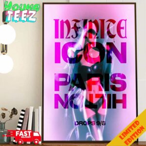 New Single I’m Free By Paris Hilton Infinitelcon Icon Paris Hilton Official p-8Drops On September 6th 2024 Poster Canvas Home Decor