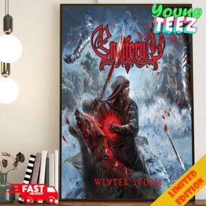 New Track Winter Storm Vigilantes In New Album Winter Storm Drops October 18th 2024 By Ensiferum Metal Poster Canvas