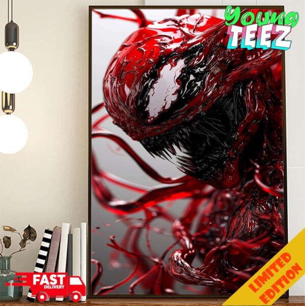 New Venom Blood Venom The Last Dance Film Releasing On July 12th 2024 Poster Canvas Home Decor