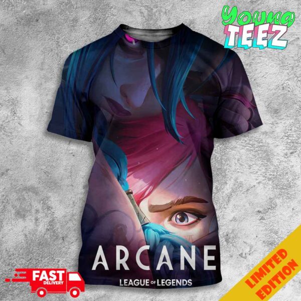 Nothing Ever Stays Dead Arcane Season 2 League Of Legends Only On Netflix November 2024 3D T-Shirt