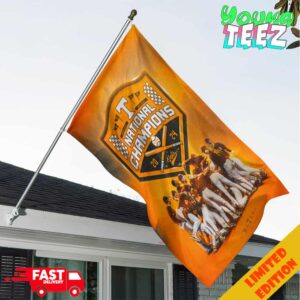 Official The Tennessee Volunteers Champions NCAA Baseball 2024 The National Champions Garden House Flag Home Decor