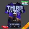 One Of The Greatest Sprinters In History Team USA Caeleb Dressel Wins Gold Medal Of Third Olympic Games Paris 2024 Swimming Unisex All Over Print T-Shirt