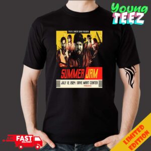 Pacific Concert Group Presents Summer Jam On July 12 At Save Mart Center Ice Cube Tour 2024 In Portland Merchandise T-Shirt