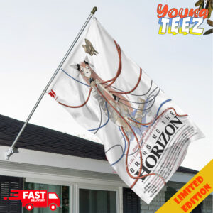 Poster Bring Me The Horizon EU Festival Tour 2024 Invoking Youtopia Scheduie List Date Garden House Flag Home Decor
