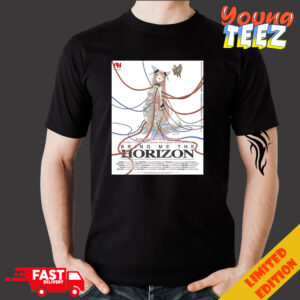 Poster Bring Me The Horizon EU Festival Tour 2024 Invoking Youtopia Scheduie List Date Merchandise T-Shirt