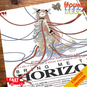 Poster Bring Me The Horizon EU Festival Tour 2024 Invoking Youtopia Scheduie List Date Poster Canvas