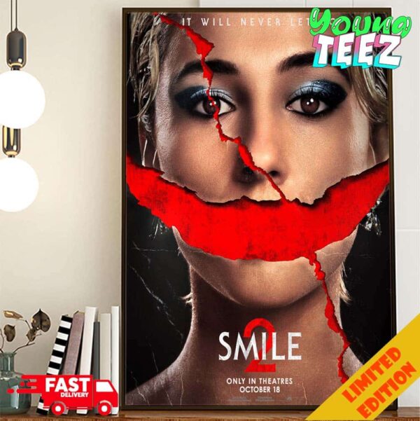Poster Film Smile 2 Release Only In Theaters On Octorber 18th 2024 Poster Canvas Home Decor