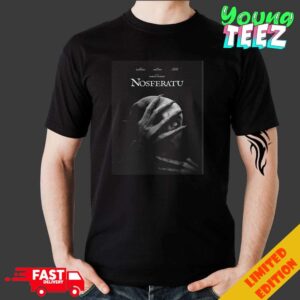 Poster Horror Film Nosferatu Official Drop On December 2024 Essentials Unisex T-Shirt