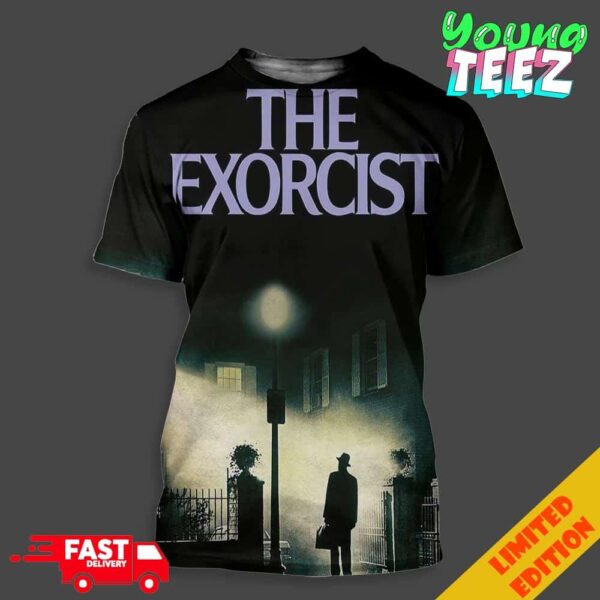 Poster The Exorcist Film Release In Theater March 13th 2026 Unisex All Over Print T-Shirt