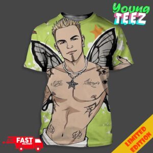 Rip Seth Binzer Shifty Shellshock And Frontman Of Crazy Town With Their No 1 Single Butterfly Unisex All Over Print T-Shirt