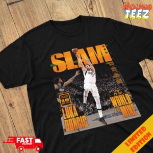 SLAM 250 Cover Run To The NBA Finals 2024 The Gold Metal Edition Est 1994 Luka Doncic The World Is Mine Dallas Mavericks Shirt 2