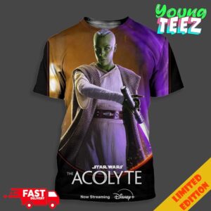 See Master Vernestra In The Acolyte A Star Wars Original Series On Disney Plus Essentials Unisex T-Shirt Unisex All Over Print T-Shirt