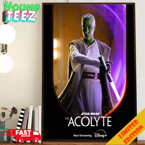 See Master Vernestra In The Acolyte A Star Wars Original Series On Disney Plus Poster Canvas Home Decor