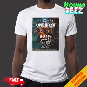 Storm Fest Unearth 2024 Show In Boston On June 15th 2024 Merchandise T-Shirt