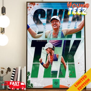 Swia Tek On To The Final Roland Garros 2024 Poster Canvas XWFEw zo9fsh.jpg