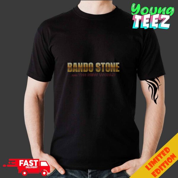 Text Logo Bando Stone And The New World In The Boys Movie Unisex Merchandise T-Shirt