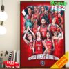 The 2026 World Cup Kicks Off The 23rd FIFA World Cup Held In The US And Mexico And Canada Poster Canvas
