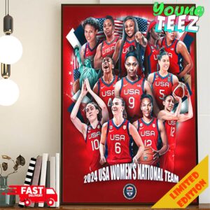 The 2024 USA Womens National Team Paris Olympics Poster Canvas XEUZb rxgbqk.jpg