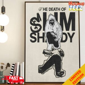 The Death Of Slim Shady Metal Print By The Eminem Limited Edition Poster Canvas