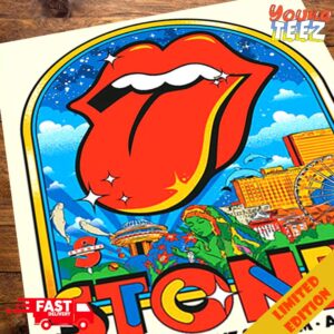 The Rolling Stones Show On June 7 2024 At Mercedes Benz Stadium Atlanta GA Poster 2