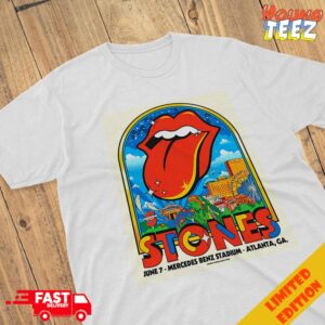 The Rolling Stones Show On June 7 2024 At Mercedes Benz Stadium Atlanta GA Shirt 2
