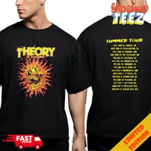Theory Of A Deadman Summer Tour 2024 Schedule Lists This Weekend In Canada At Norfolk Ag Society Rock Out With All Of You Two Sides T-Shirt