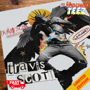 Travis Scott Wallpaper La Flame Art By Shane Ramos Poster 2 ULDyb ulnj3e.jpg