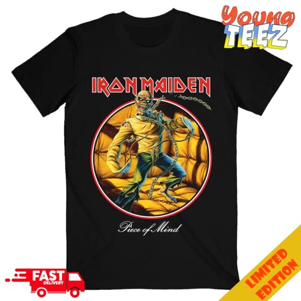 Z2 X Iron Maiden Chain Reaction Piece Of Mind Merchandise T-Shirt