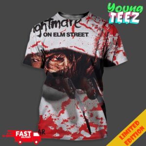 A Nightmare On Elm Street 2025 Calendar 40th Anniversary Unisex All Over Print T-Shirt