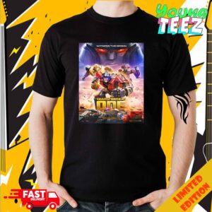 All For One And One Will Fall New Transformers One Movie Poster Only In Theatres September 20 2024 Witness The Origin Unisex Merchandise T-Shirt