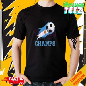 Argentina Soccer Champions 2024 Copa America Unisex Merchandise T-Shirt