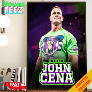 Best Of John Cena WWE 2024 Home Decor Poster Canvas