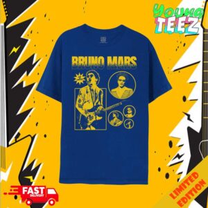 Bruno Mars Concert 2024 24K Magic World Tour Bruno Mars All Over Print Unisex T-Shirt