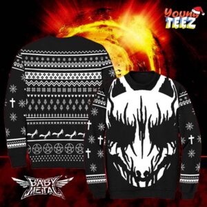 Christmas Gifts For Fans 2024 Babymetal Ugly Sweater