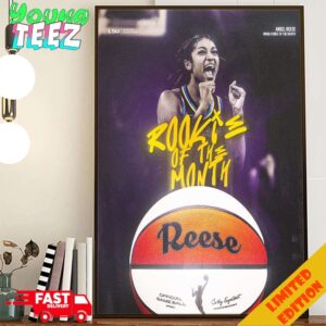 Congrats Angel Reese WNBA Rookie Of Month 2024 Home Decor Poster Canvas