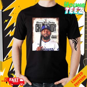 Congratulations Teoscar Hernandez Is Your 2024 Home Run Derby Champion MLB Unisex Merchandise T-Shirt