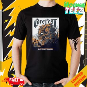 Core Fest Germany For The 2024 Festival 1-2 November 2024 Stuttgart Germany Unisex Merchandise T-Shirt