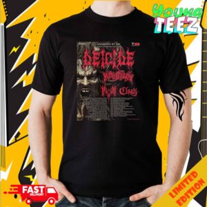 Deicide Banished By Sin North American Tour 2024 Schedule List Date With Cloak And Krisiun Unisex Merchandise T-Shirt