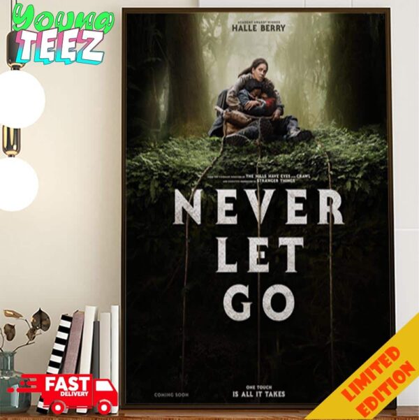 First Poster For Never Let Go A New Horror Film Starring Halle Berry Release In Theaters On September 27 Home Decor Poster Canvas