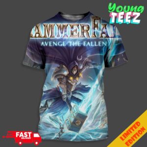 HammerFall Freedom From New Album Avenge The Fallen Release On August 9th 2024 Unisex All Over Print T-Shirt