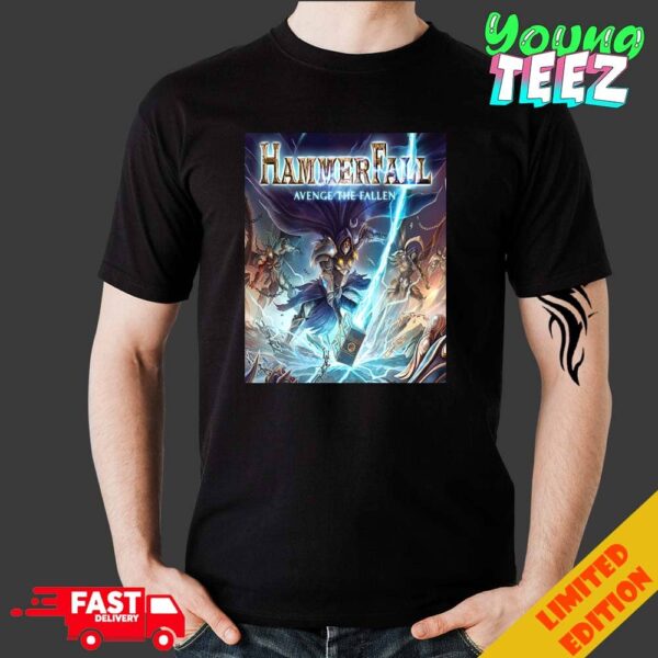 HammerFall Freedom From New Album Avenge The Fallen Release On August 9th 2024 Unisex Merchandise T-Shirt