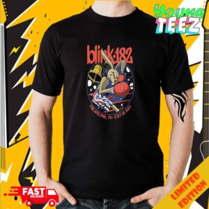 Limited Poster For Blink-182 Show In Philadelphia PA USA On July 26th 2024 At Well Fargo Center Unisex Essentials T-Shirt