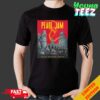 Merchandise Pearl Jam Event Tee Dark Matter Show 2024 In Spain On July 11 At Mad Cool Festival Madrid Unisex Two Sides T-Shirt