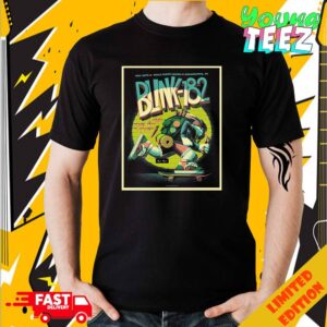 Merch Poster For Blink-182 Show In Philadelphia PA USA On July 26th 2024 At Well Fargo Center Unisex Essentials T-Shirt