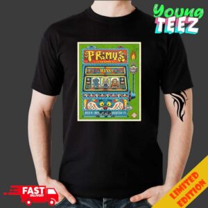 Merch Poster For Primus Show In US On July 9th 2024 At Yaamava Resort And Casino Unisex Merchandise T-Shirt