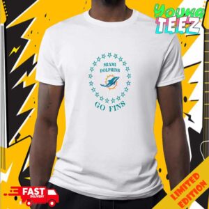 Miami Dolphins Gameday Go Fins Unisex Merchandise T-Shirt