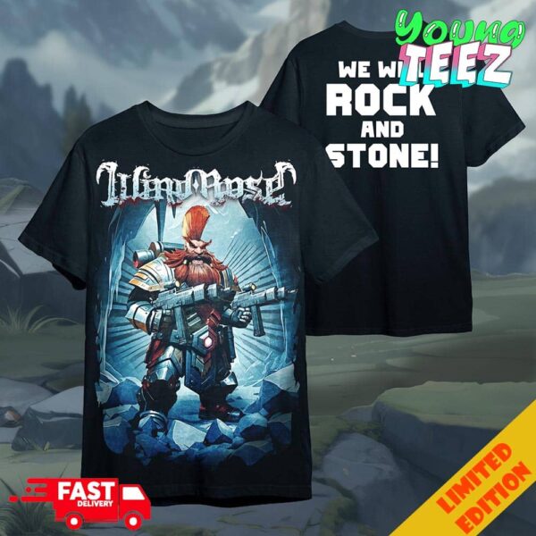 New Album Trollslayer By Wind Rose Coming On October 4th 2024 We Will Rock And Stone Unisex Two Sides T-Shirt